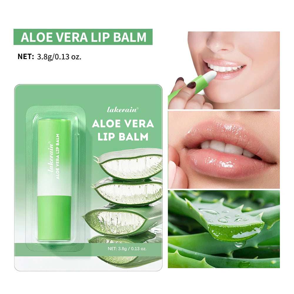 Lakerain Aloe Vera Lip Balm – Hydrating, Nourishing & Gentle Lip Balm Oasis Select