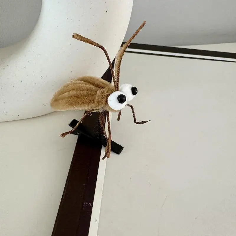 Mosquito Plush Hairpin – Cute Cartoon Insect Hair Clip Novelty Hair Clip Oasis Select A7