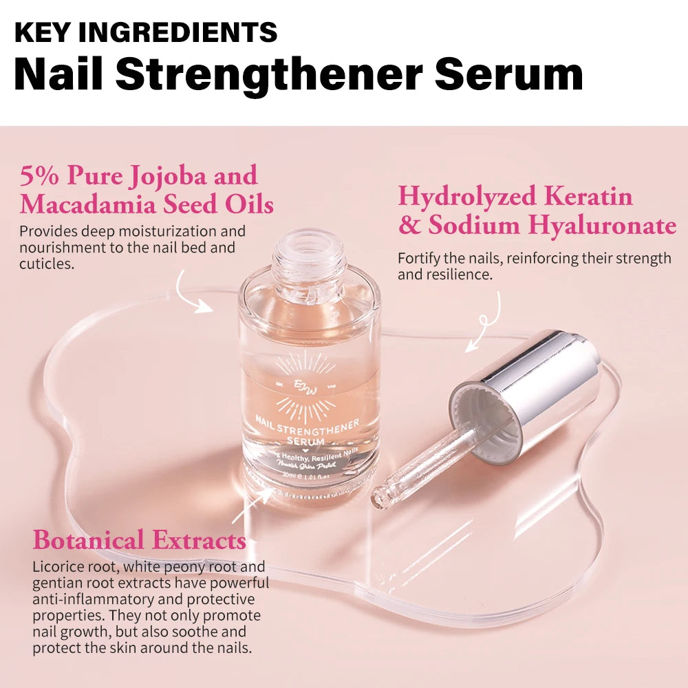 Nail Strengthener Cuticle Oil – Stop Splits, Chips & Cracks Nail Repair Treatment Oasis Select