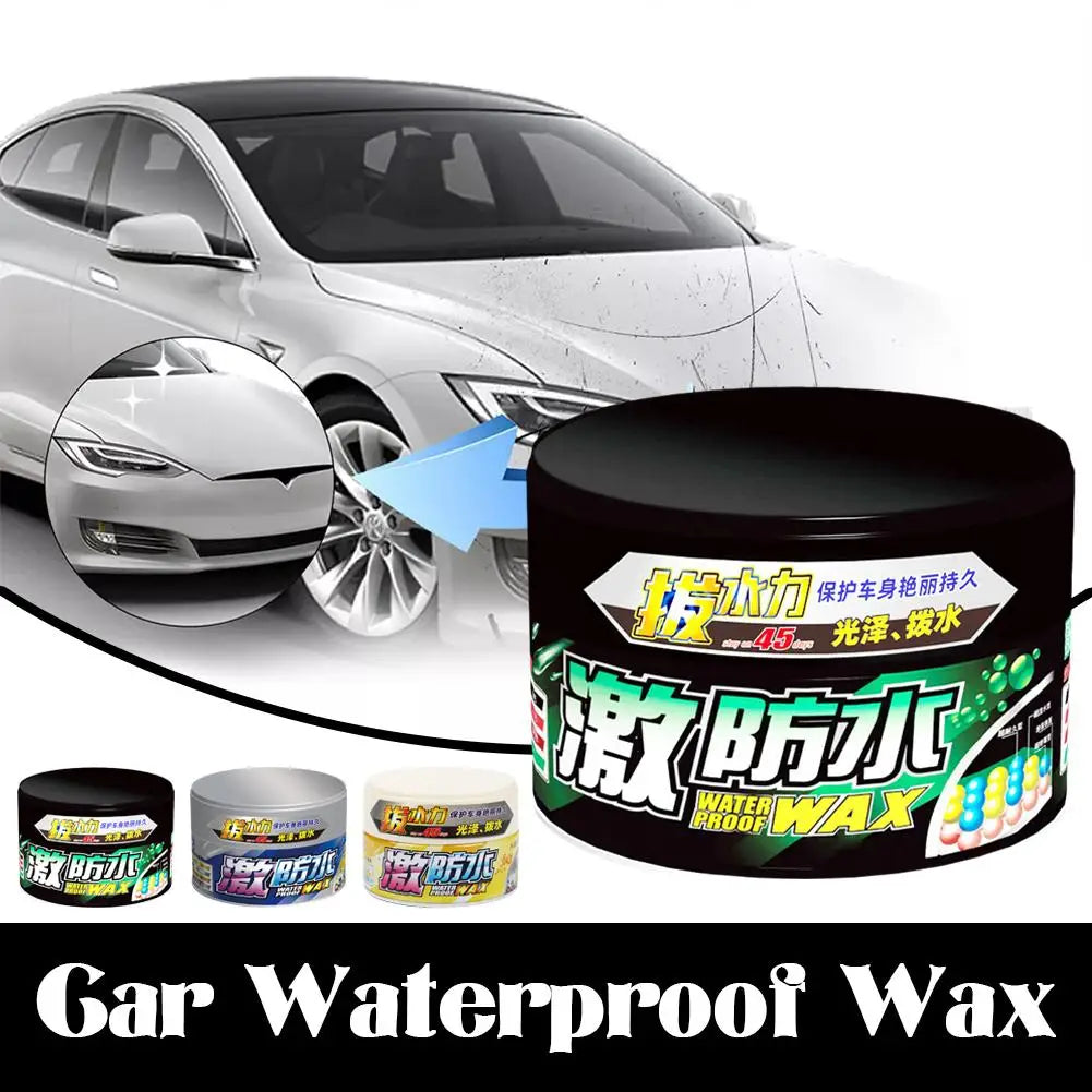 New Soft 99 Waterproof Coated Solid Wax Water Block Wax Accessories Car Wax Cleaning W65 Waterproof Car Oasis Select