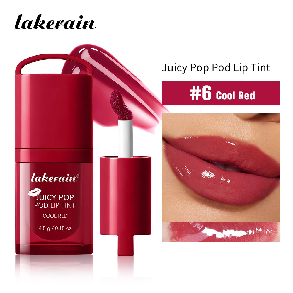 JuicePop Hydrating Lip Tint Oil Gloss – High Shine & Long-Lasting