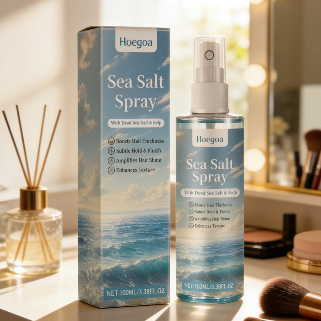 Hoegoa Sea Salt Hair Texturizing Spray – Volume & Hold 100ml Hair Texturizing Spray Oasis Select