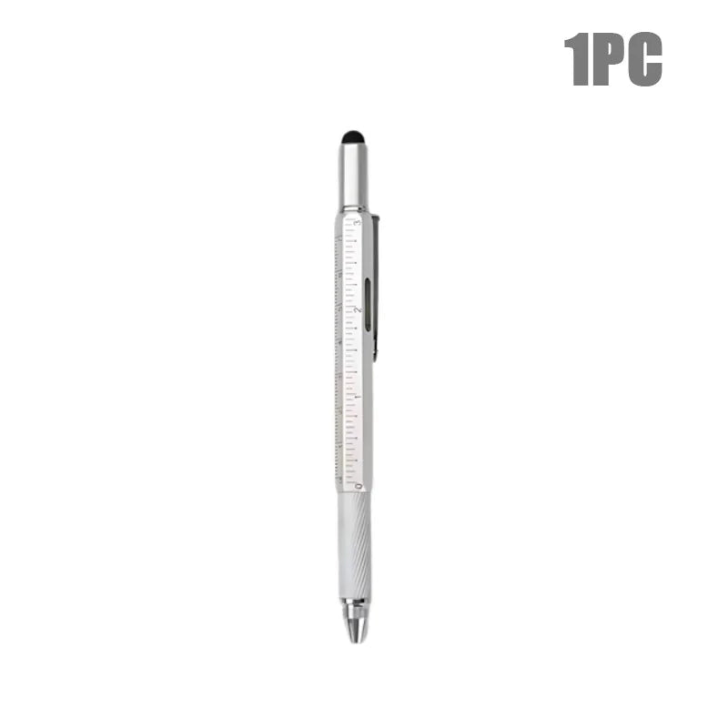 7-in-1 Stylus Pen | Screwdriver, Ruler, Level & Ballpoint