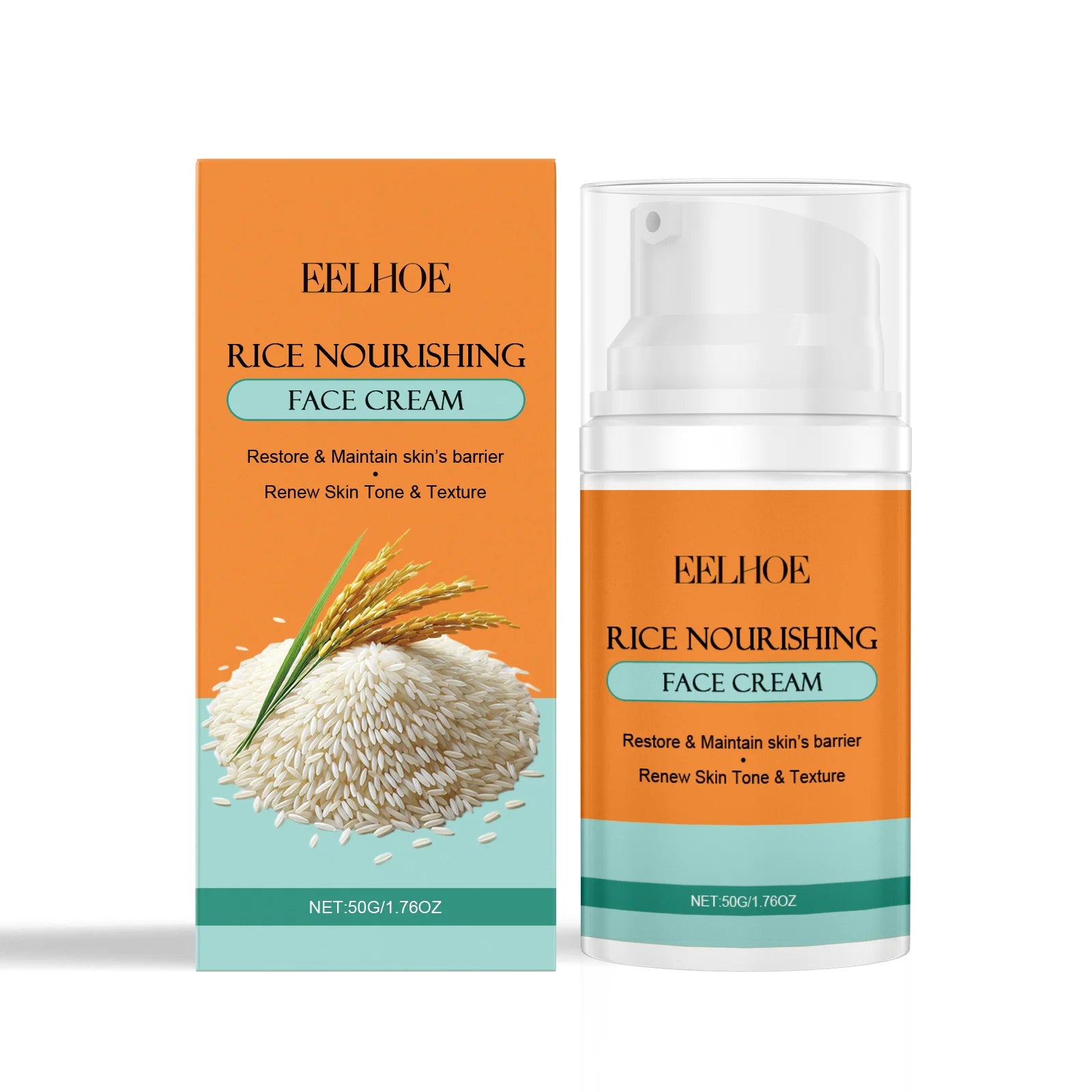 Eelhoe Anti-Aging Firming Face Cream – Day & Night Moisturizer Anti-Aging Face Cream Oasis Select Rice