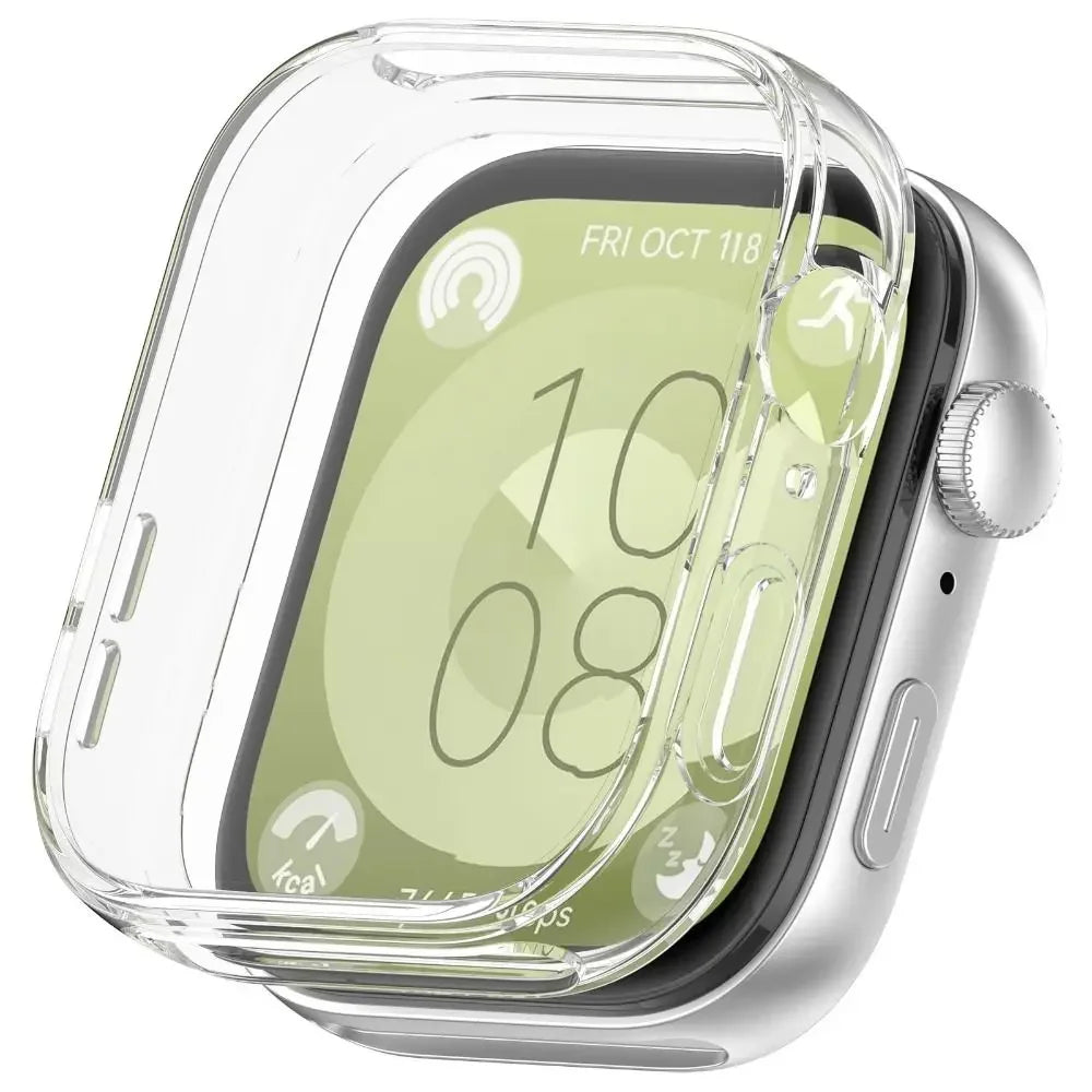 TPU Case & Screen Protector for Huawei Watch Fit 3 Smartwatch Protective Case Oasis Select