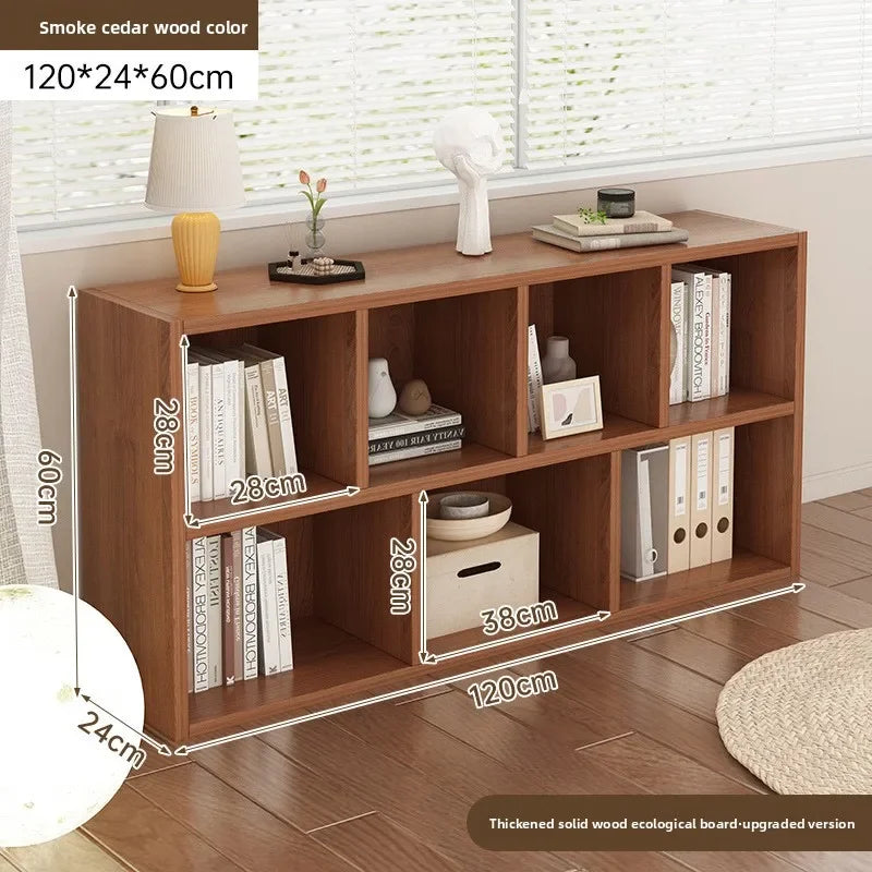Bookshelf Bookcase Floor Shelf Home Living Room Study Combination