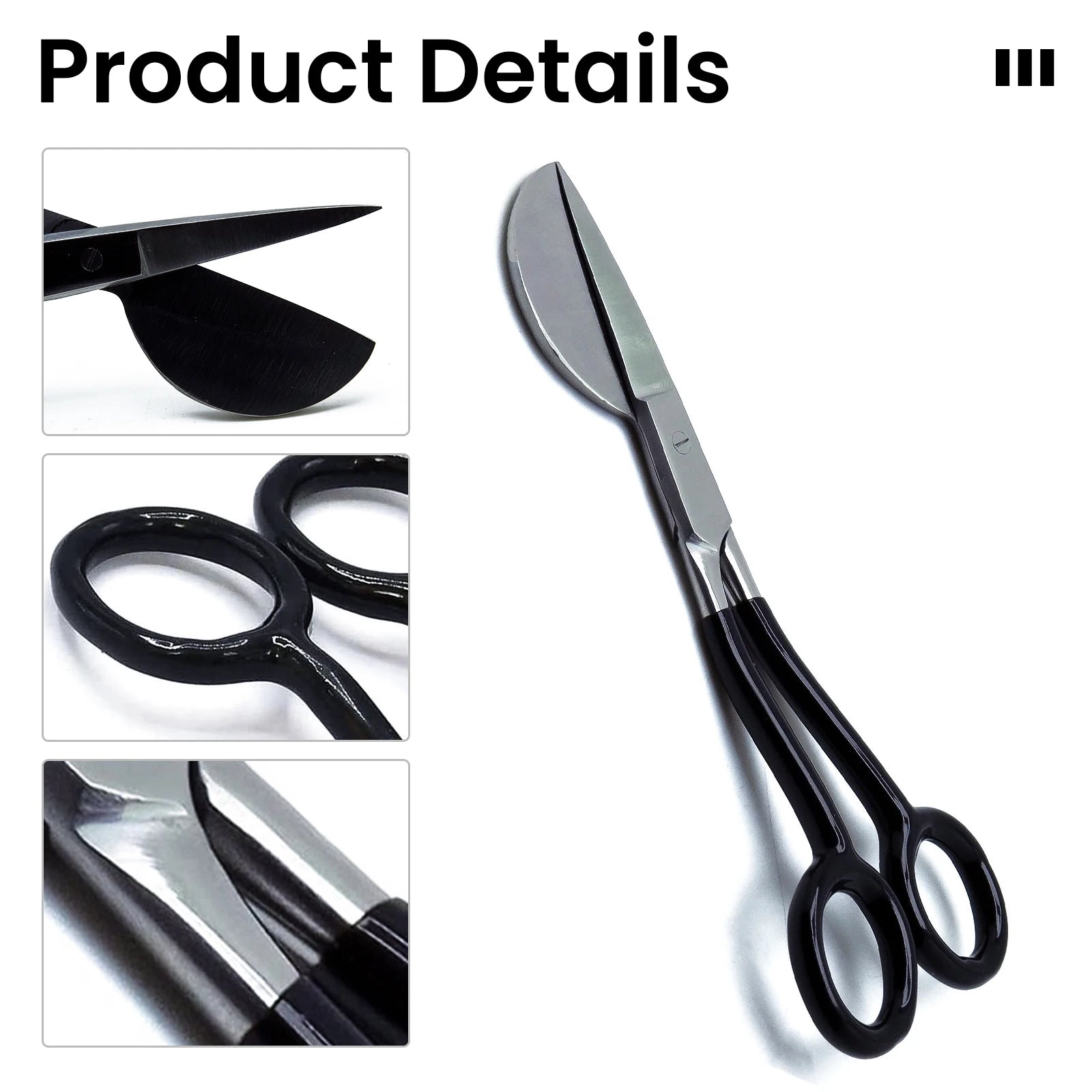 Sturdy Carpet Trimmer Scissor Sharp Duckbill Applique Scissors Stainless Steel Sewing Embroidery Scissors Cutting Shears Oasis Select