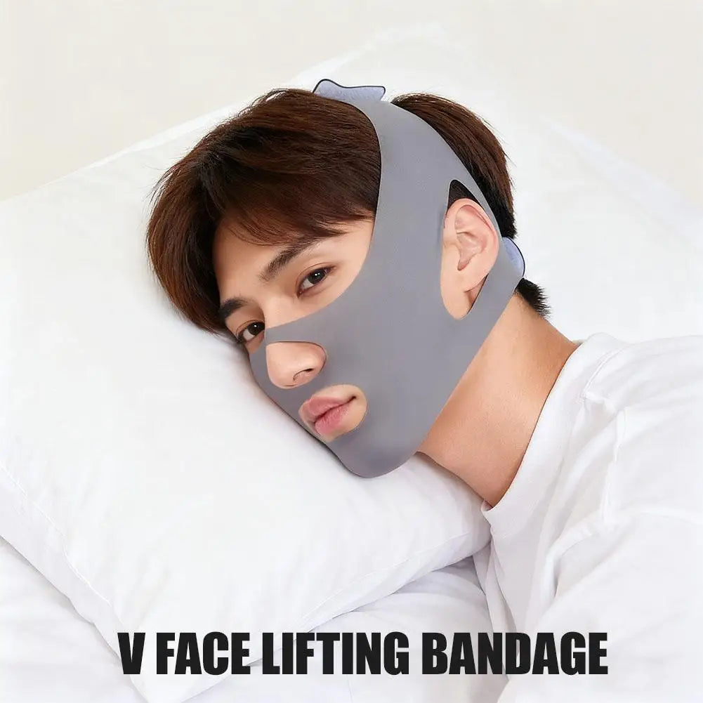 Face Sculpting Sleep Mask Breathable Elastic Lifting Tightening Mask Skin Care Slimming Strap Chin Up Mask Woman Oasis Select