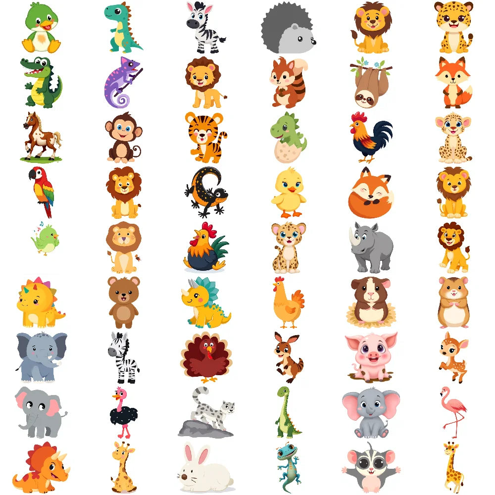 54-Pack Dinosaur Temporary Tattoos – Waterproof Kids Stickers