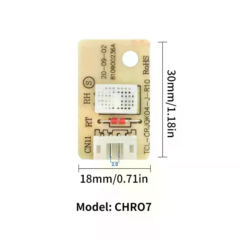 1PCS NEW Dehumidifier Humidity Sensor Board Temperature And Humidity Probe For Humidifier Oasis Select