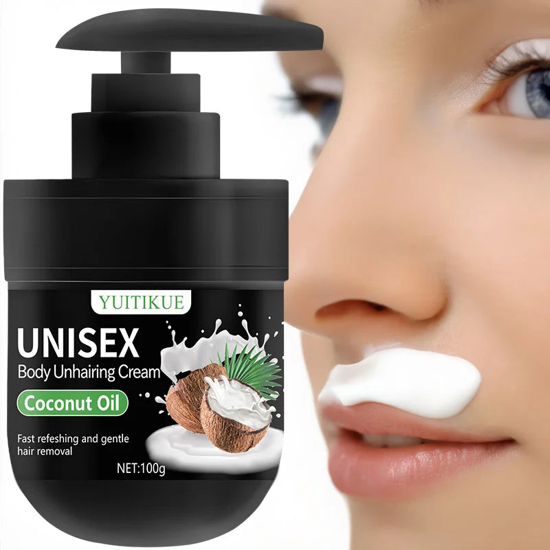 YUITIKUE Hair Removal Cream 100g – Coconut Oil & Aloe