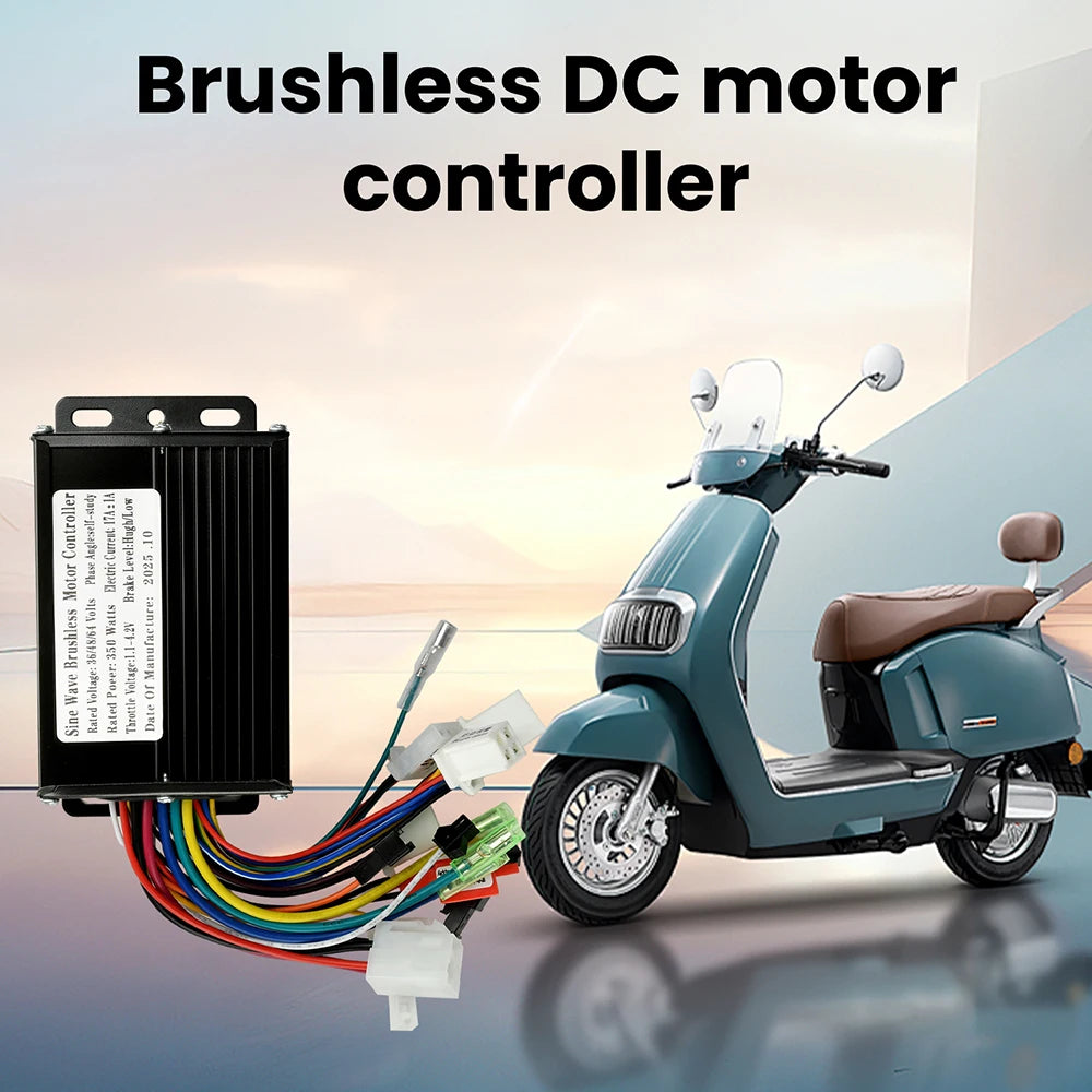 36/48V Electric Bicycle 350W Brushless DC Motor Controller Regulator Speed Controller for Bicycle Scooter Accessories Oasis Select