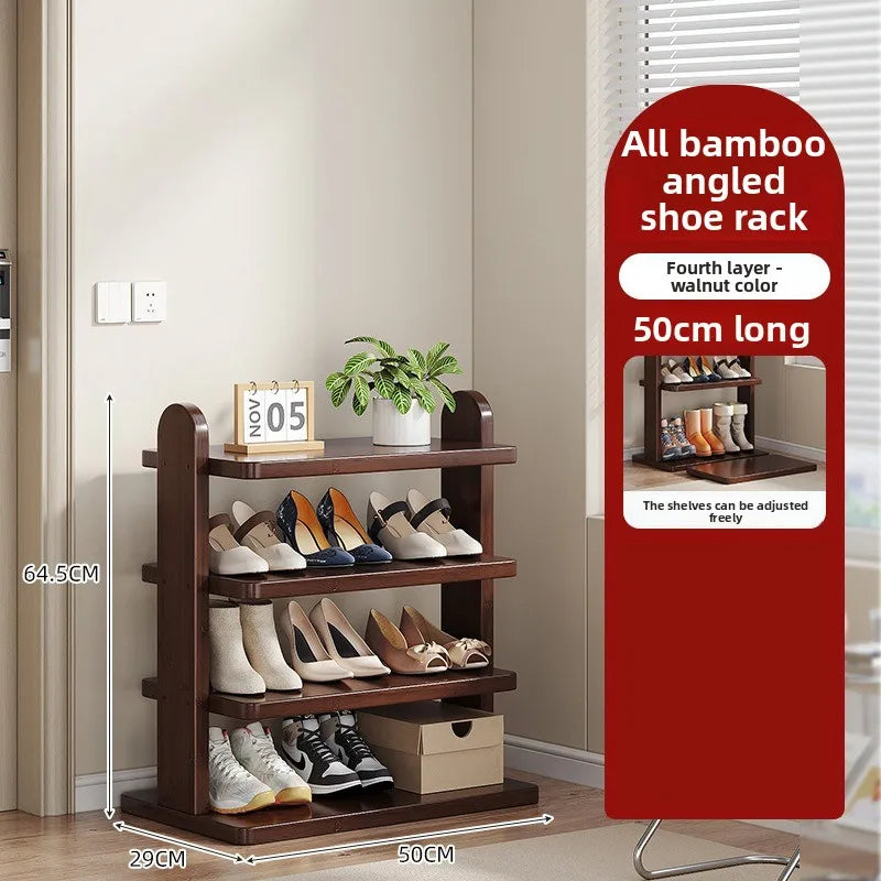 The multi-layer floor shoe rack at the entrance of the home is small and narrow, and does not occupy a simple shoe cabinet Oasis Select 4-50cm