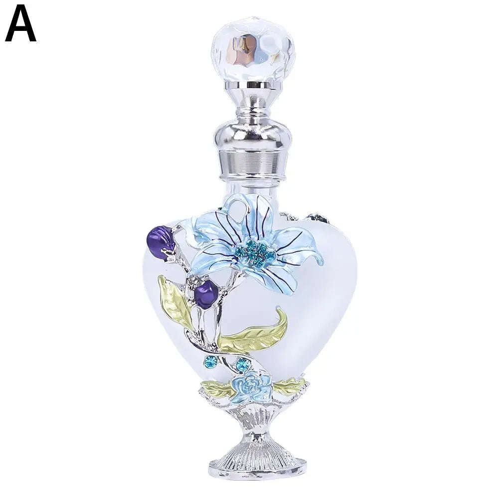 Crystal Vintage Style Perfume Bottle Refillable Perfume Atomizer Perfume Dispensers For Beauty Salon Arab Style Oasis Select K 10ml