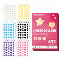 432 Pcs Acne Patches per Box, Star-Shaped Acne Patches, Concealing Patches, Suitable for All Skin Types, Unisex Skincare Oasis Select 432pcs
