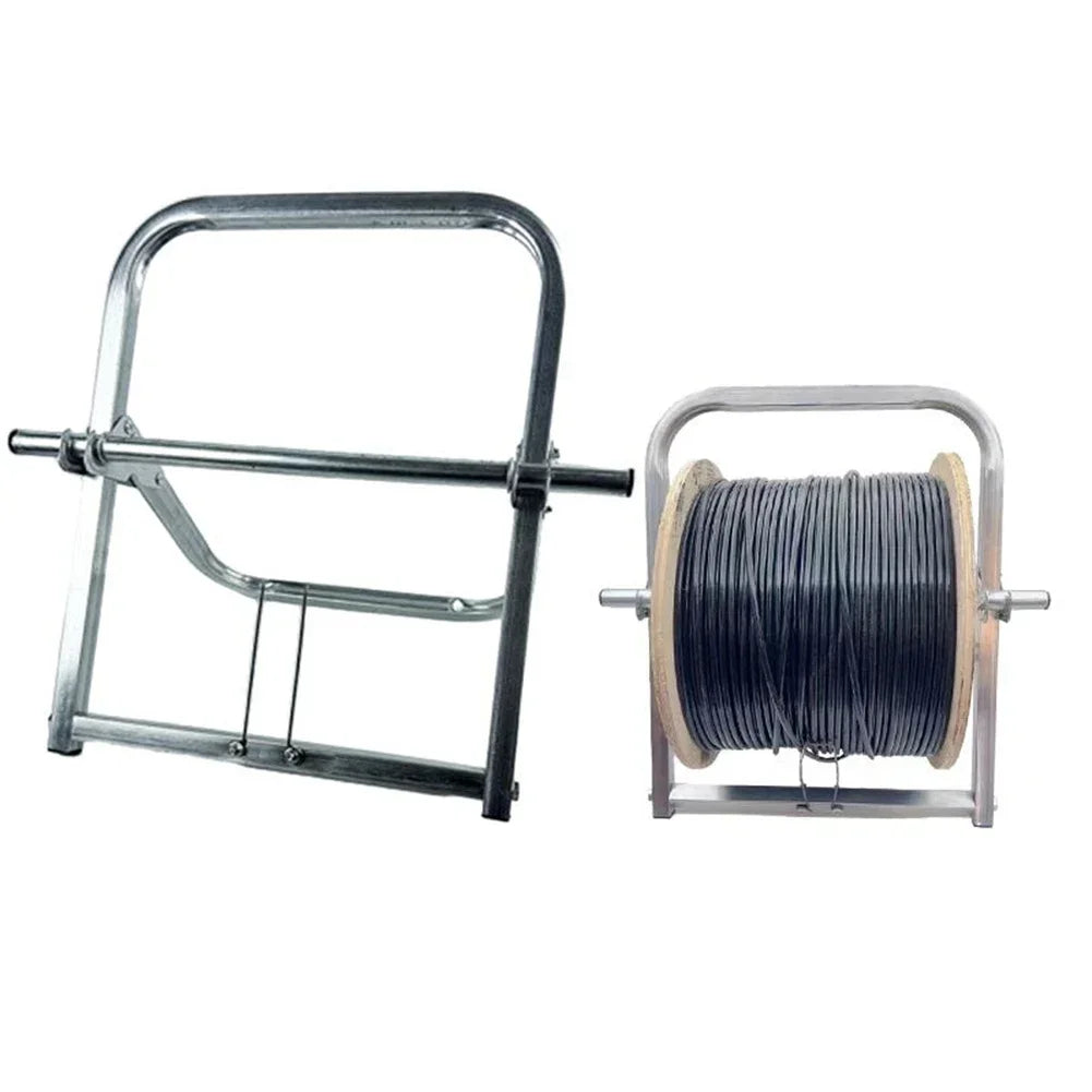 Single Axle Dispenser Wire Spool Holder Organized Cable Storage Compact Wire Organizer Efficient Cable Storage Solution Oasis Select