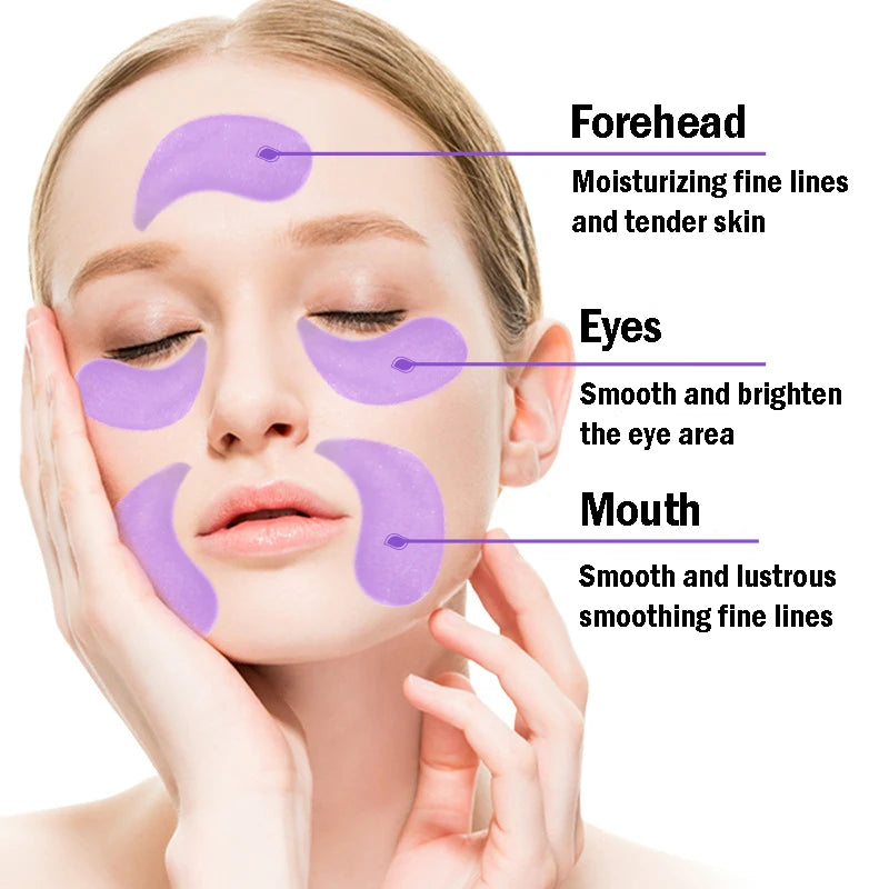 IMAGES Grape Collagen Eye Mask – Dark Circles & Aging 60pc Collagen Eye Mask Oasis Select