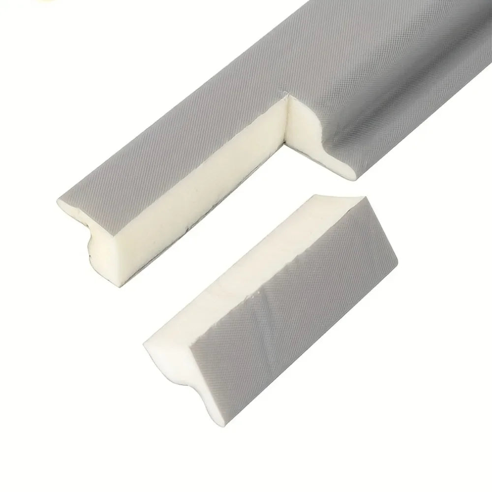 TPU Seal Strip Set Windproof Waterproof Soundproof Dustproof for Sliding Windows Doors Compatible with Outer Inner Middle Gaps Oasis Select