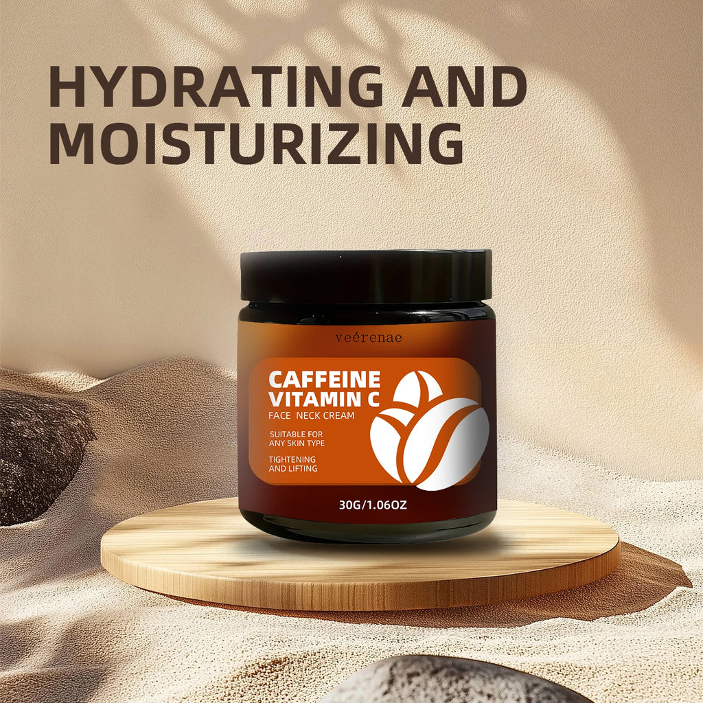 Caffeine Vitamin C Face & Neck Cream – Lifting & Firming Face & Neck Cream Oasis Select