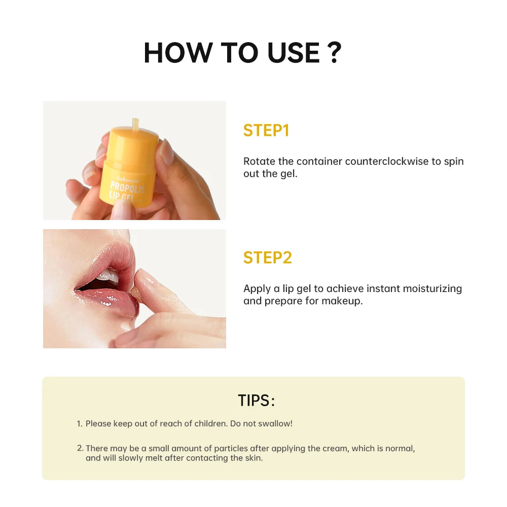 Honey Lip Balm Moisturizing Lip Mask Nourishing Anti-wrinkle Anti-cracking Unisex Lip Care Makeup Lip Lines Exfoliating Oasis Select