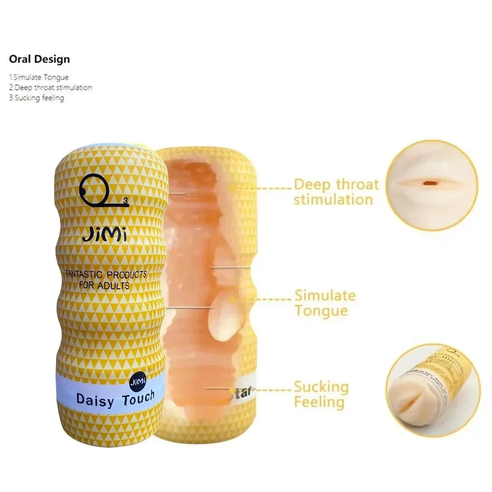 Realistic Vagina Anal Male Masturbator Soft Tight Pussy Erotic Adult Toys Penis Sex Toys for Men Masturbation Cup Adult Supplies Oasis Select