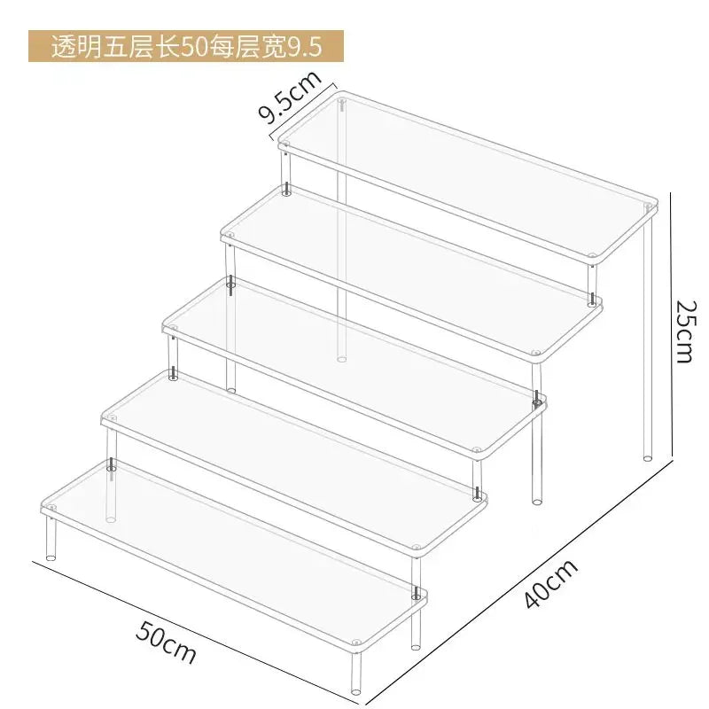 Clear Acrylic Display Stand | Perfume, Cupcake & Figurine Riser