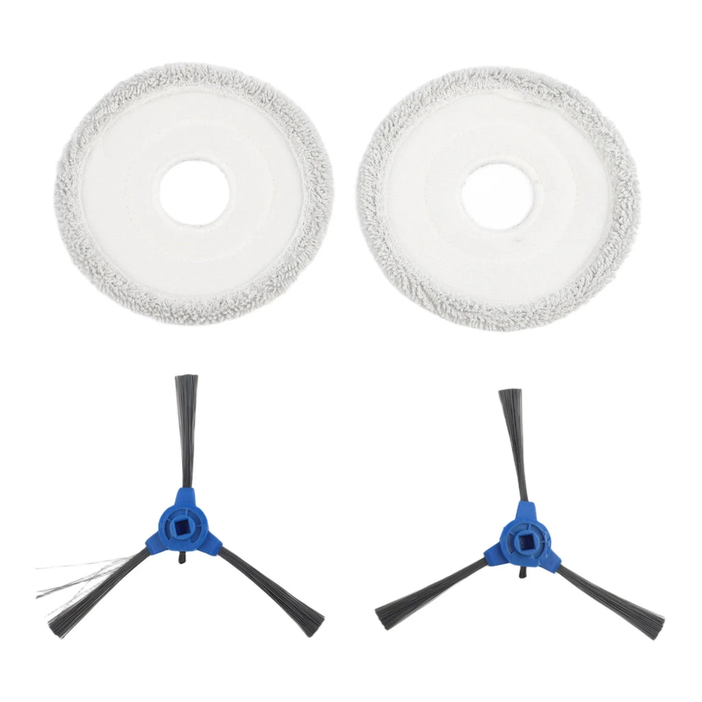 Replacement Side Brush And Mop Pad Kit For Cecotec For Conga M100 Spin AI Robot Vacuum Cleaner Efficient Corner Cleaning Parts Oasis Select