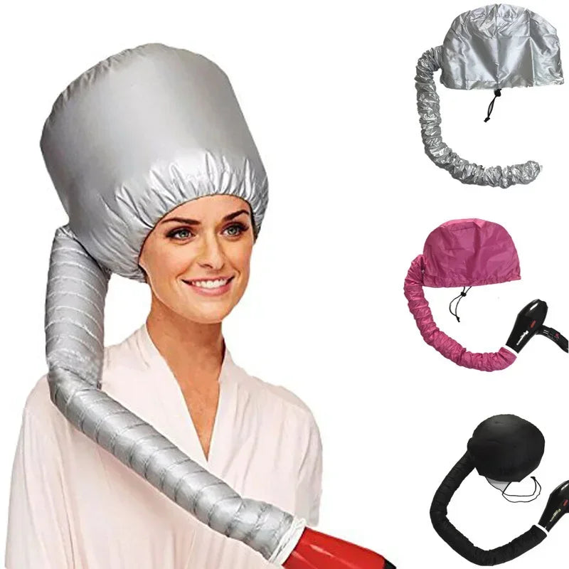 Hair Bonnet Portable Dryer Cap Steamer Quick Dry Baked Oil Care Diffuser Drying Hairdressing Tools Hair Cap Shower Cap Women Oasis Select