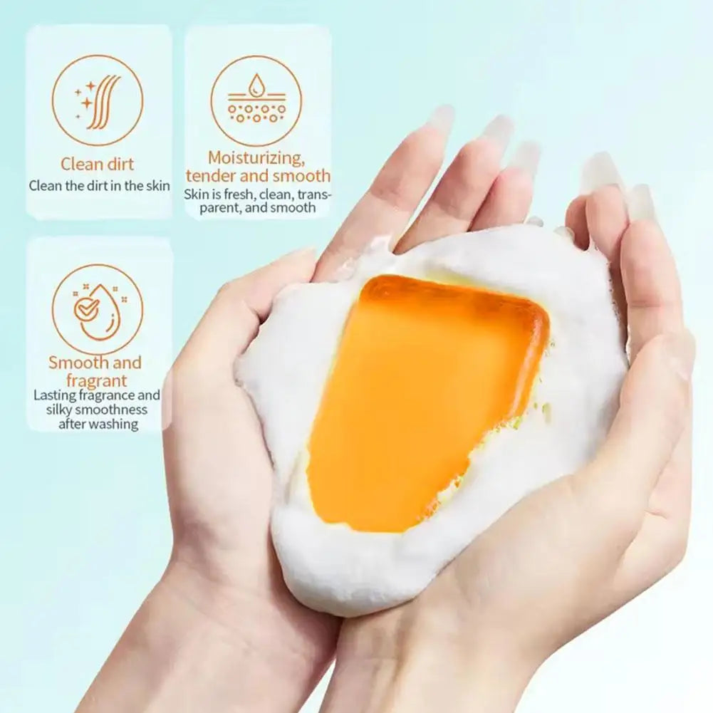 honey soap, deep cleaning, hydrating and moisturizing, softens rough skin, smoothes skin,easy to carry for outdoor travel 1PCS Oasis Select