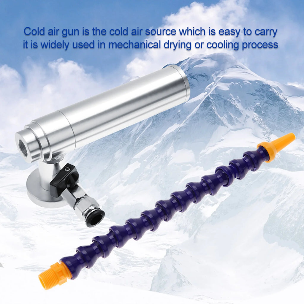 160MM Cold Air Gun Dry Cooling Airflow Machine With Flexible Tube Cold Air Gun with Flexible Tube Oasis Select