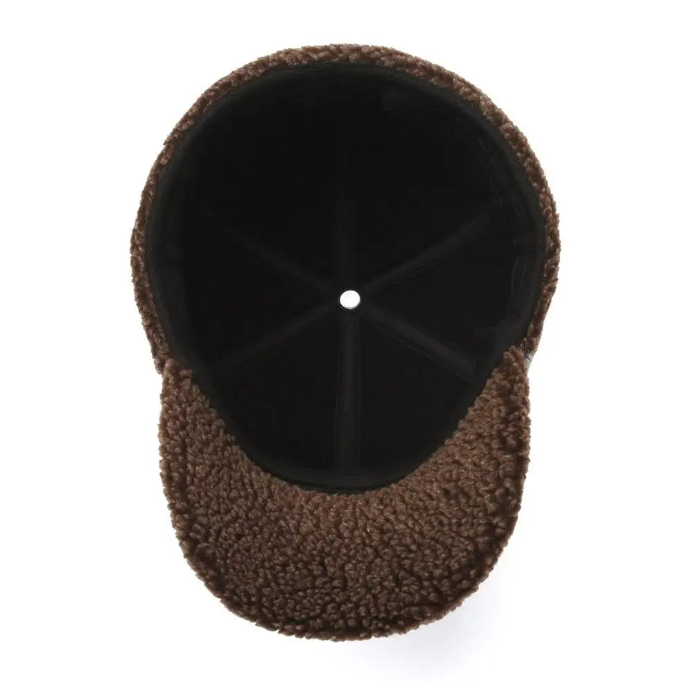 2025NEW Winter Warm Ear Protect Cap High Quality Men Outdoor Warm Faux Fur Bomber Hat Ear Warm Man Gift for Dad Grandpa Oasis Select