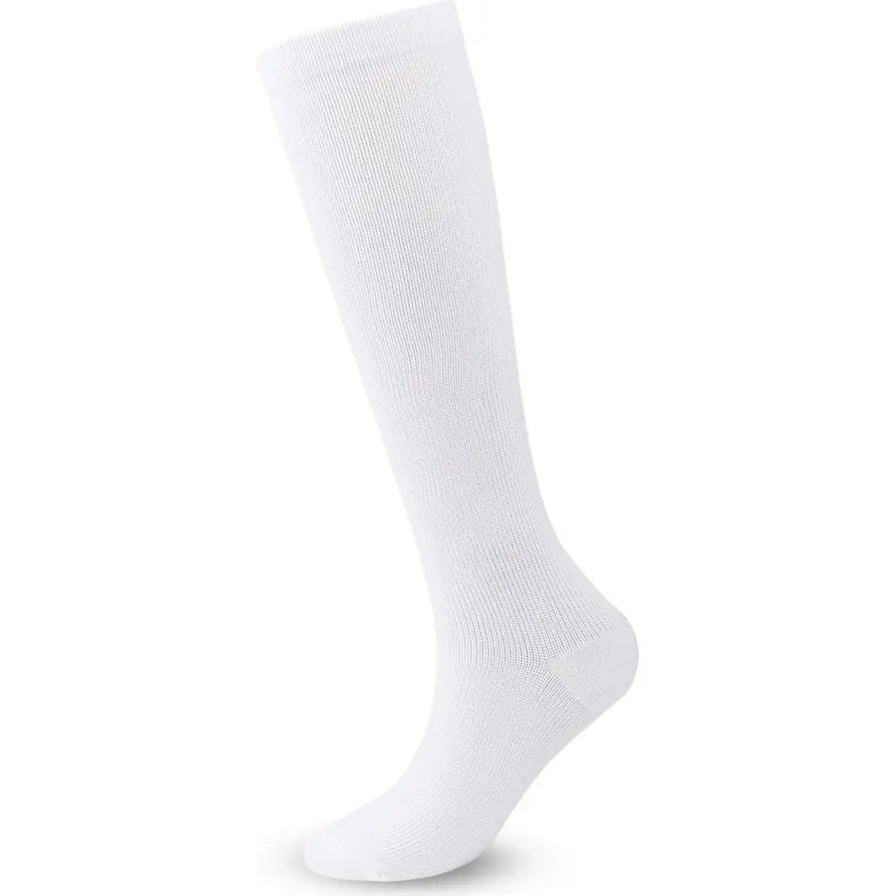 Graduated Compression Socks for Men & Women – Running & Cycling Compression Socks Oasis Select white-S
