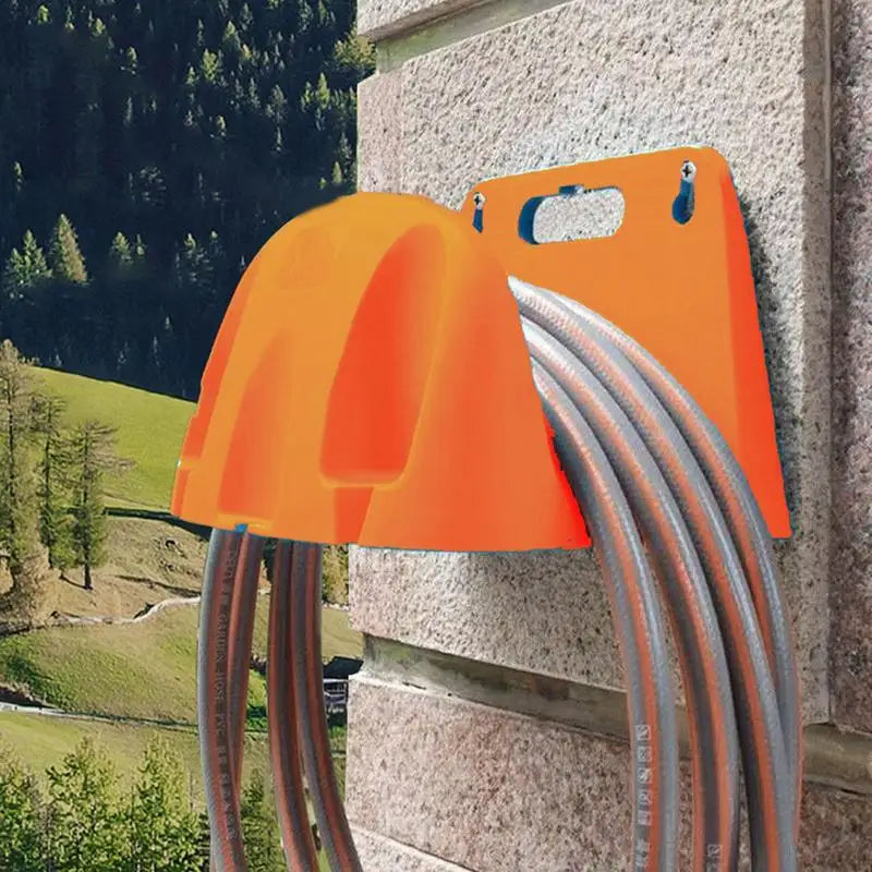 Hose Hanger Wall Heavy Duty Hose Storage Reel Hose Hanger Durable Hose Hooks Water Hose Holder For Outside Hose Storage Reel Oasis Select