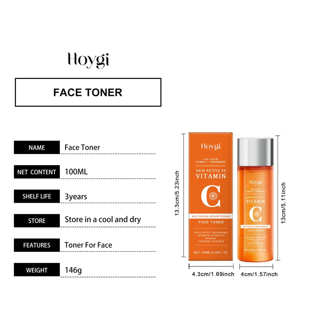Hoygi Vitamin C Toner – Hydrating, Brightening & Pore Minimizing
