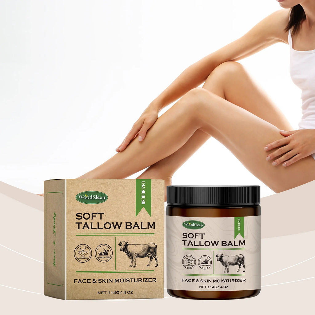 WOODSLEEP Crude Shea Butter Cream – Deep Moisturizer Face & Body Body Moisturizer Cream Oasis Select