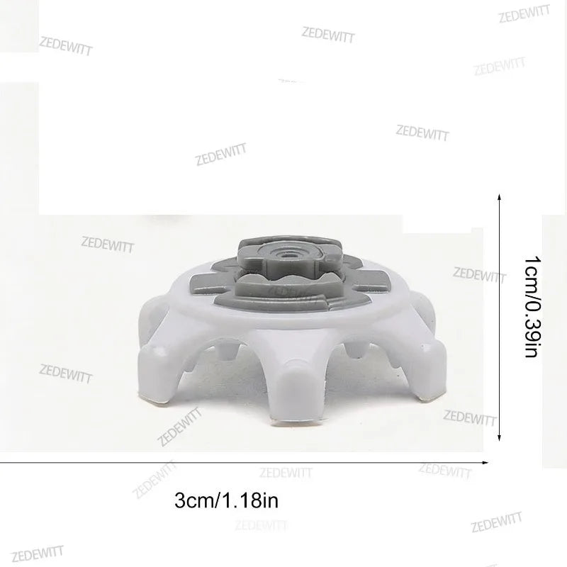 Quick Twist Replacement Studs Durable And Ultra Thin Golf Shoe Studs For Pin Systems Anti Slip Golf Shoe Studs Golf Accessories Oasis Select