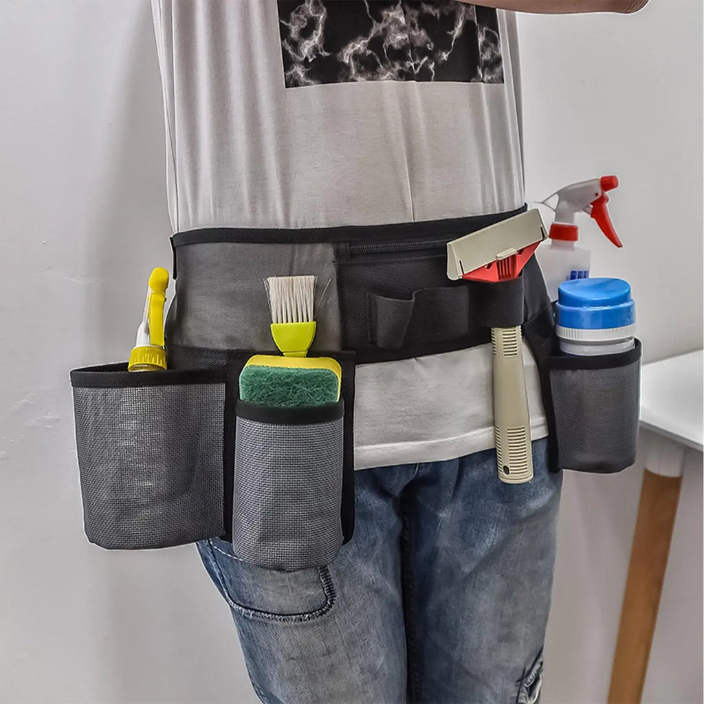 Waist Tool Belt Tool Fanny Pack Women Garden Tool Belt With Pockets Caddy For Cleaning Products Adjustable Waist Belt For Men Oasis Select Default Title