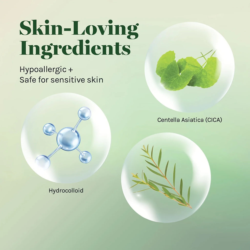 96/48 tea tree oil cartoon design acne patch is mild and non irritating - tasteless hydrogel acne patch is a must for lovers Oasis Select