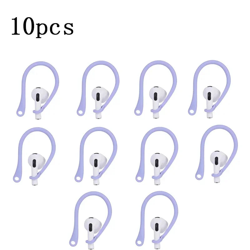 1 3 6Pairs Anti-lost Earphone Silicone Earhook Airpods Earpods Loop