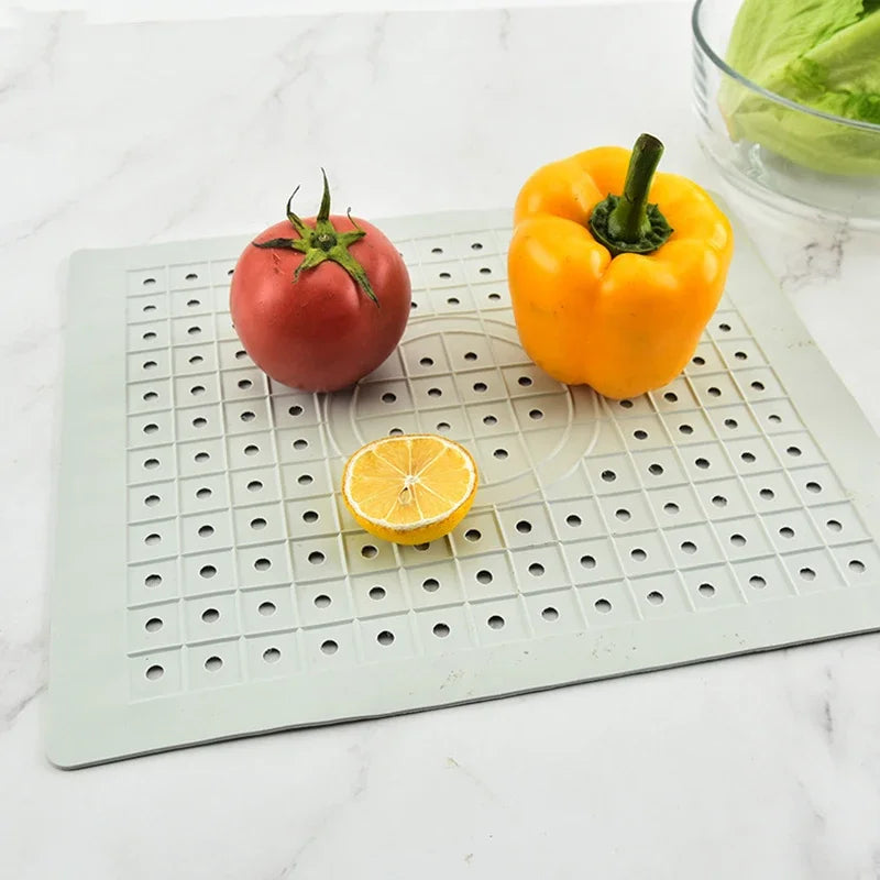 Quick-Dry Rubber Sink Mat – Anti-Slip & Heat-Resistant Pad Sink Mat & Protector Oasis Select