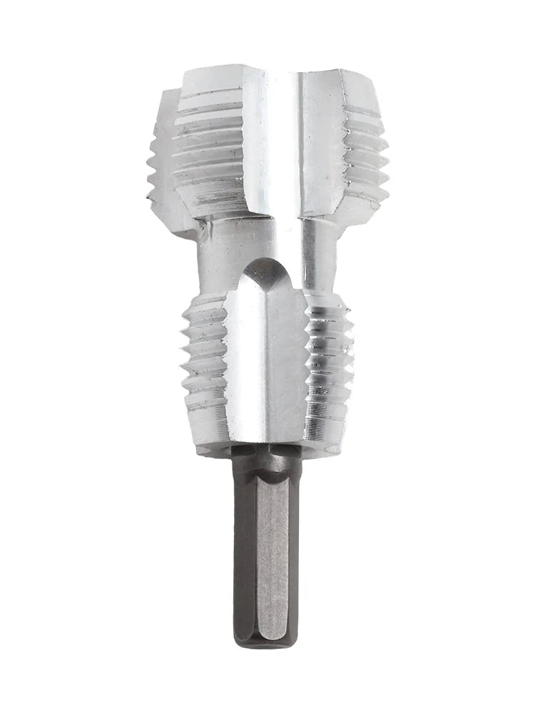 Pvc Pipe Threader Kit 4 Points 6 Points PPR Water Pipe Internal Thread Opener For Pvc Plastic Pipe Waterpipe Tapping Tool Oasis Select