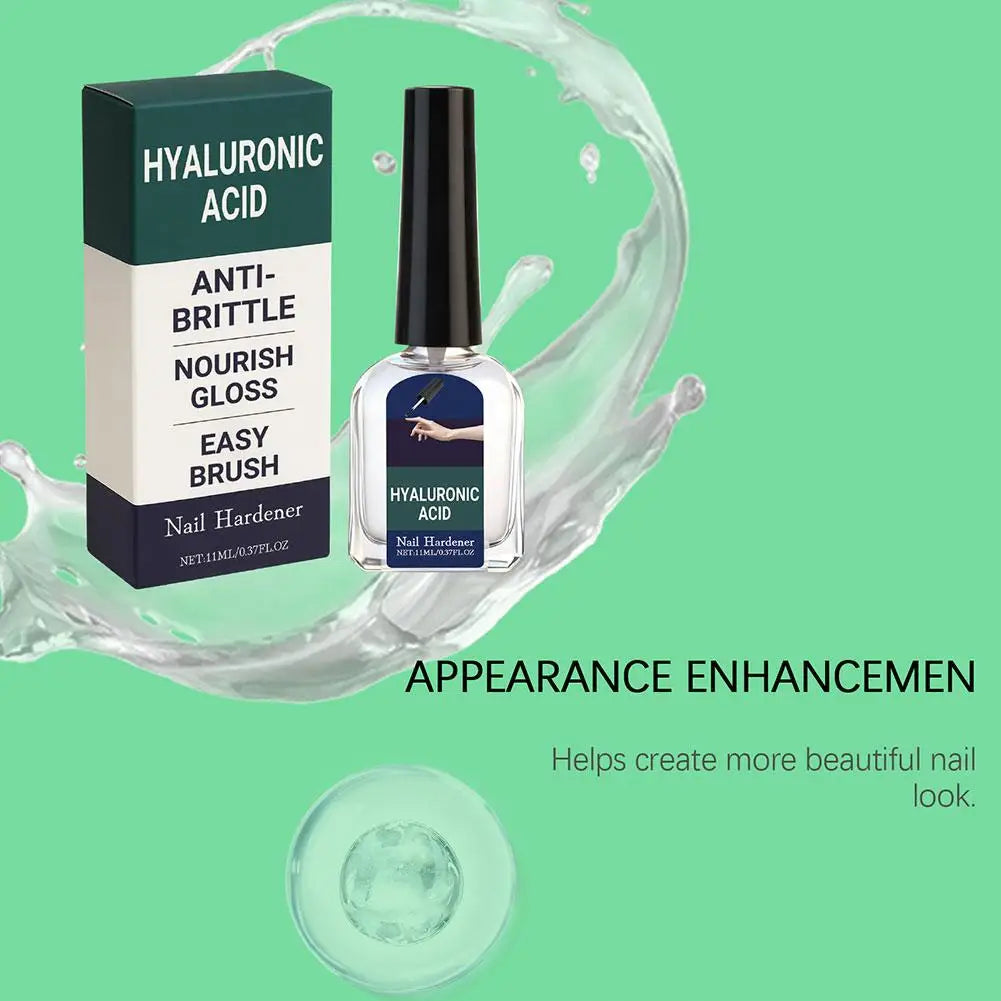 Hyaluronic Acid Nail Repair Drops – Hardener & Nourishing Gloss