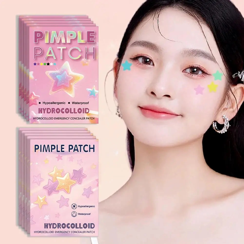 Star Hydrocolloid Pimple Patches 1400ct – Acne Blemish Stickers Hydrocolloid Acne Patch Oasis Select