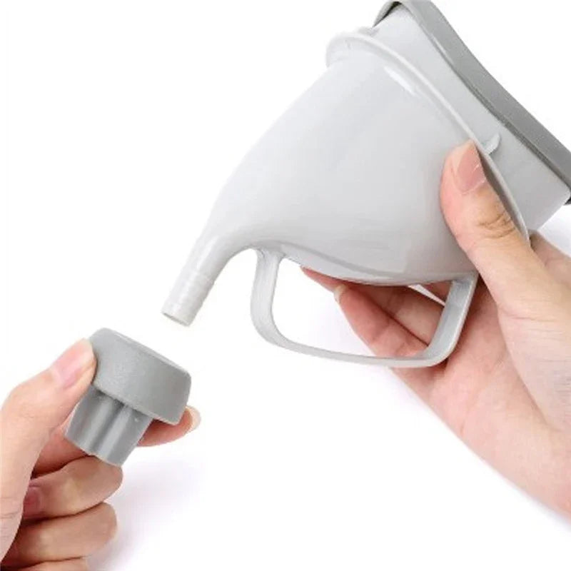 1pc Sale Portable Urine Toilet Aid Car Travel Outdoor Adult Urinals For Man Woman Children Potty Funnel Peeing Camping Toilet Oasis Select