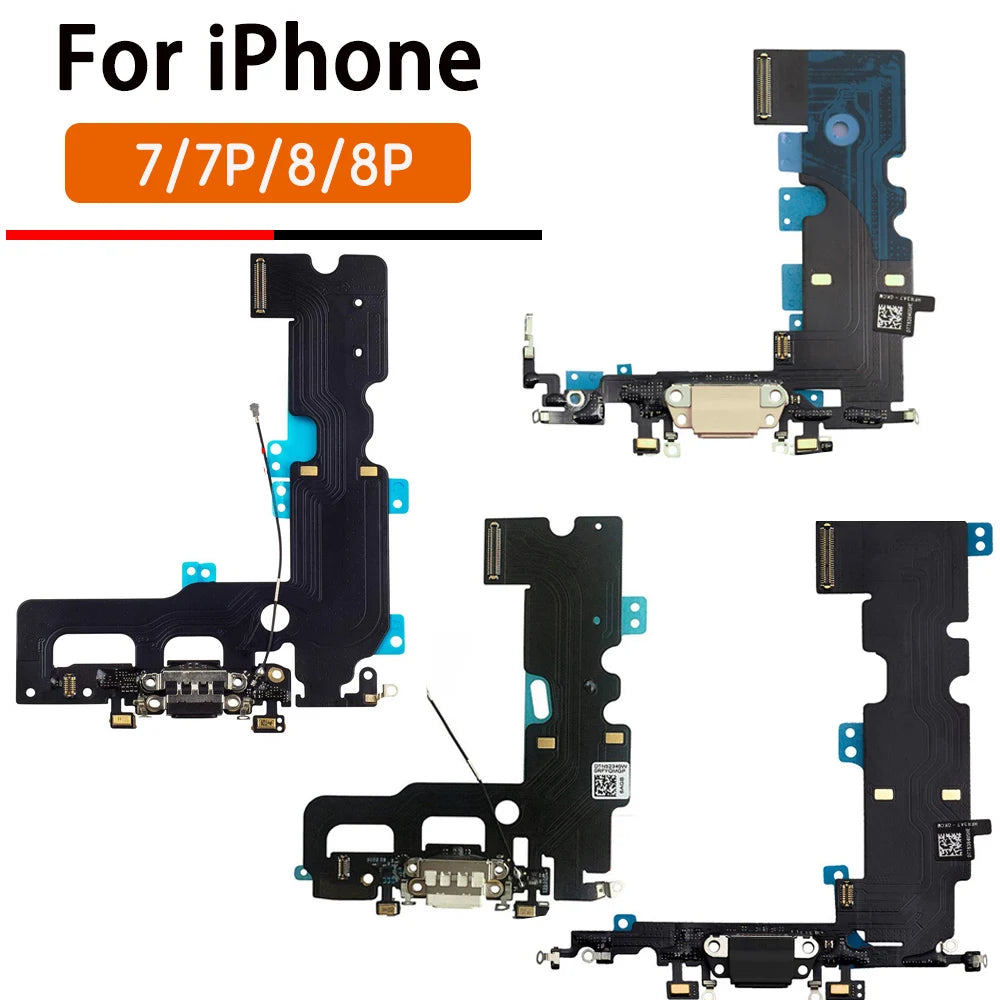 iPhone 7 8 Plus Charging Port Dock Connector Flex Cable