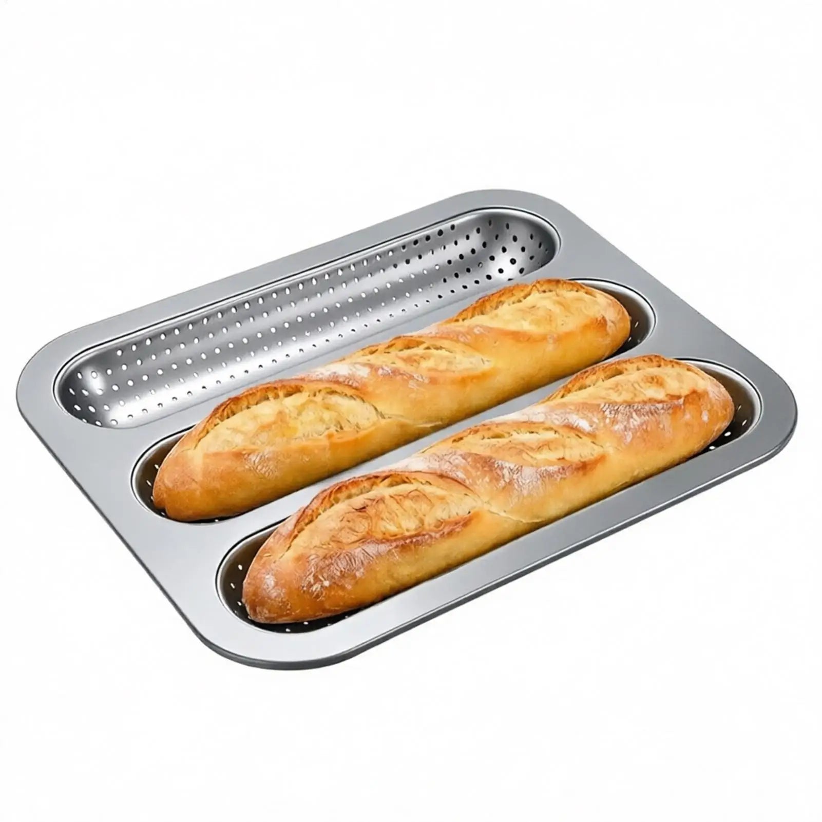 Bread Loaf Pan Baking Molds Bread Mould Grade Baguette Bake Tray Anti-scalding Non-stick Oven Tool Kitchen Baking Molds Oasis Select