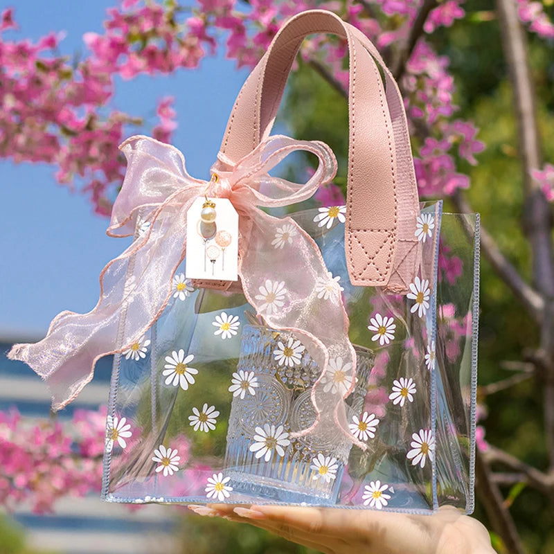 New Fashion Transparent Bag Women Bag Luxury Handbag Fashion Pvc Clear Bag High Quality Handbags Feminina Bucket Crossbody 2024 Oasis Select 18x10x20 no pendant Other