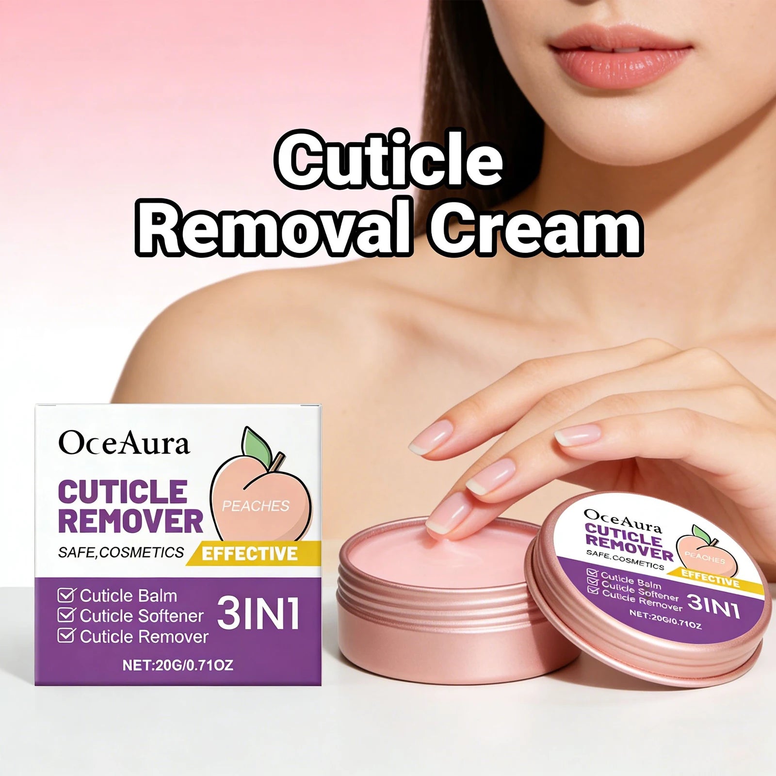 Exfoliating Hand Cream Deep Moisturizing Reduce Dry Rough Soften Calluses Dead Skin Removal Smooth Nail Cuticle Remover Softener Oasis Select