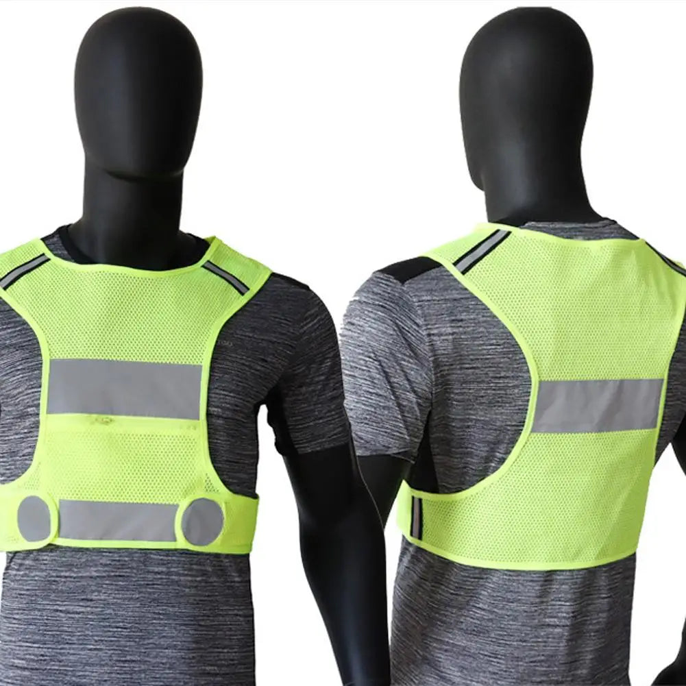 High Visibility Reflective Safety Vest – Lightweight & Adjustable Reflective Safety Vest Oasis Select