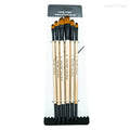 6pcs Paint Brushes Set, Artist Brush for Acrylic Oil Watercolor Gouache Artist Professional Painting with Synthetic Nylon Oasis Select 6pcs Wood Filbert